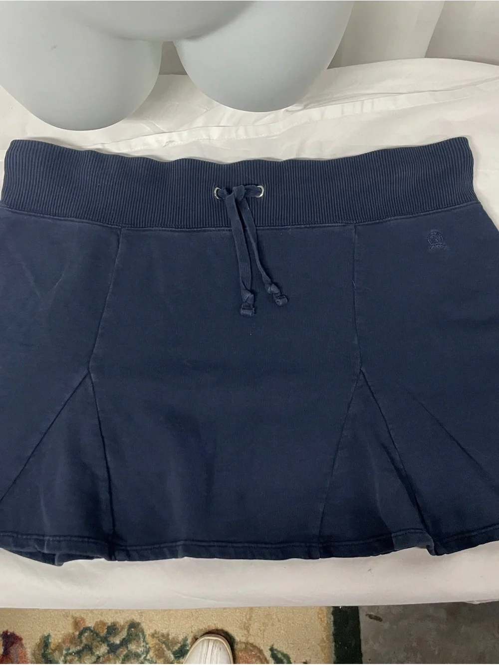 Tommy Hilfiger Navy Blue Mini Skirt - Picture 8 of 8